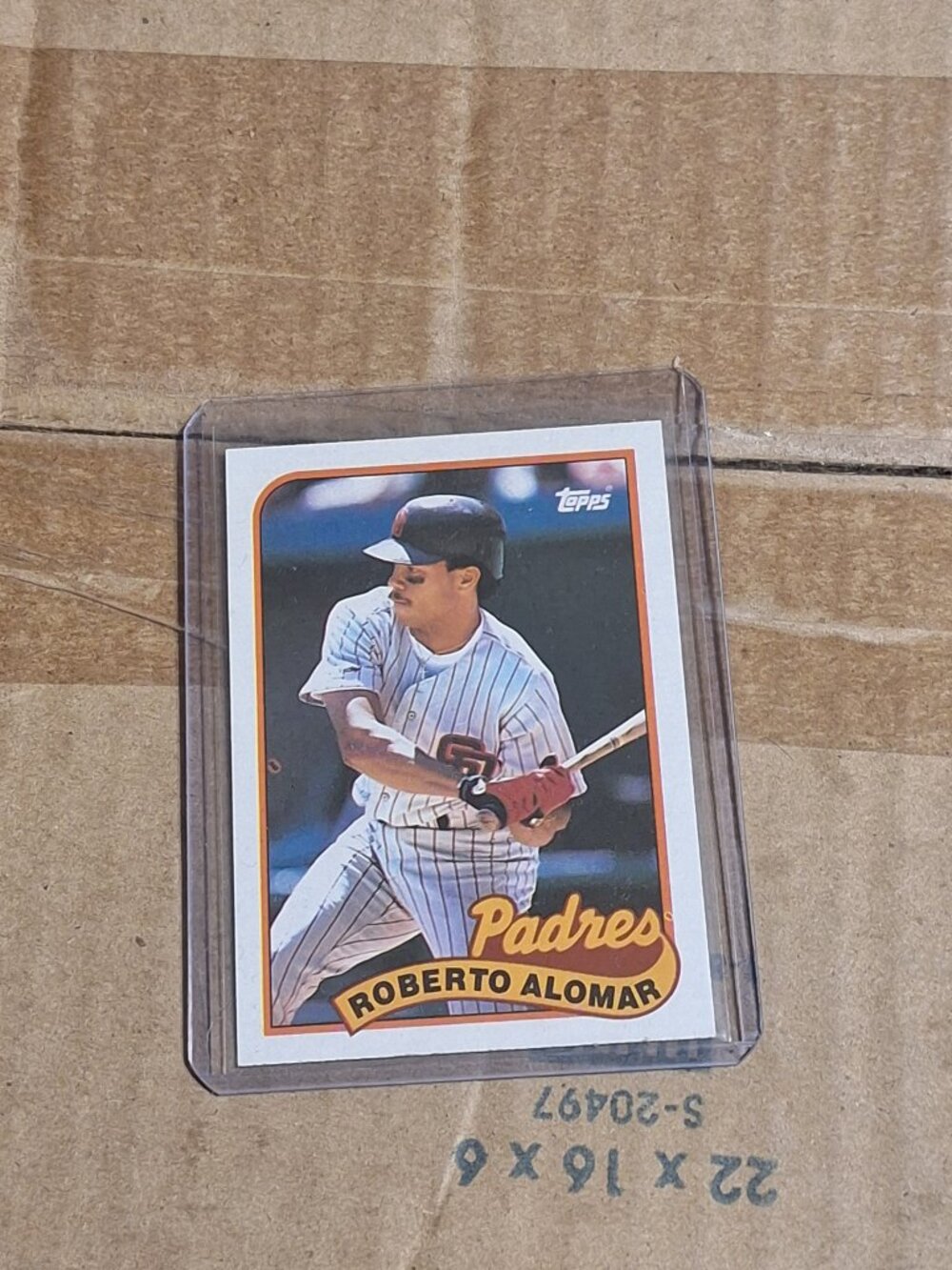 roberto alomar 1989 topps #206